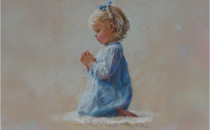 Child praying