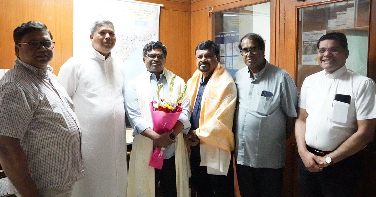 Rev. Dr. Devasagayaraj Zackarias Assumes Charge; CBCI SC/BC Office Bids Farewell to Fr. Vijaya Kumar Nayak